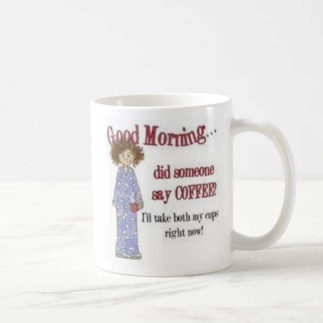 Gutenmorgen Coffe Schale Tasse (Rechts)