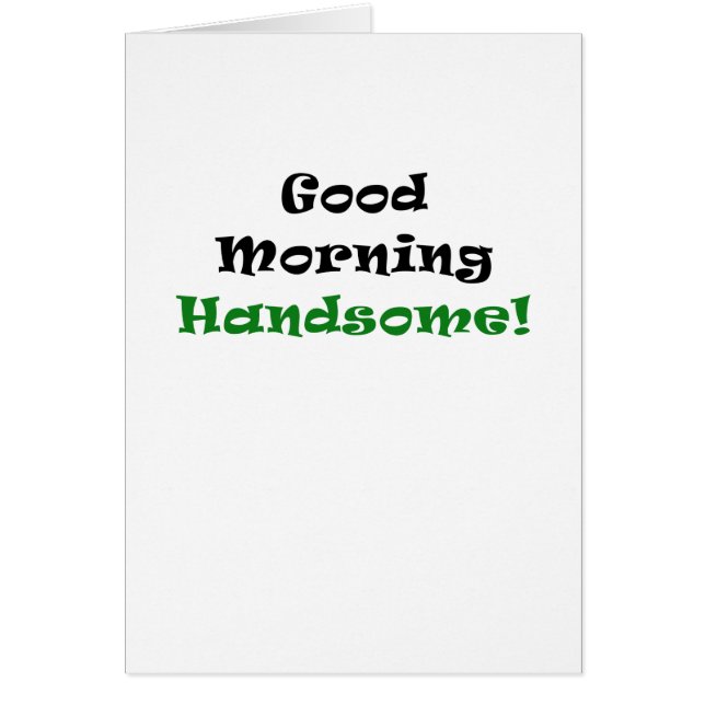 Gutenmorgen hübsch (Vorne)