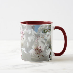Gutenmorgen-schönes Kaffeetasse-Weiß Rhodies Tasse