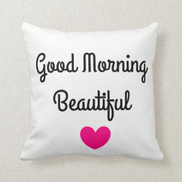 Gutenmorgen-schönes Wurfs-Kissen Kissen