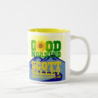 Gutenmorgen-Scott-Tal-Tasse Zweifarbige Tasse