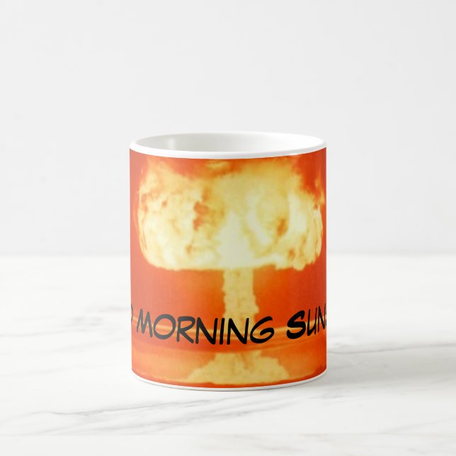 Gutenmorgen-Sonnenschein! Tasse (Mittel)