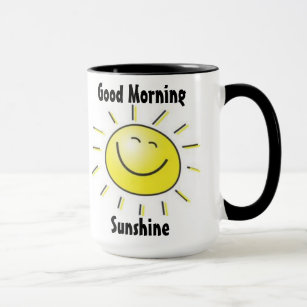 Gutenmorgen-Sonnenschein-Tasse Tasse