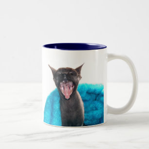 Gutenmorgen-Sonnenschein-Tasse Zweifarbige Tasse