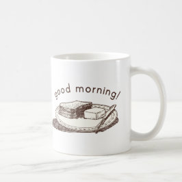 Gutenmorgen-Toast Tasse