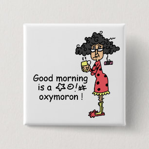 GutenmorgenOxymoron Button