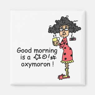 GutenmorgenOxymoron Magnet