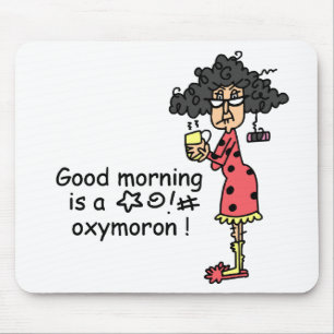 GutenmorgenOxymoron Mousepad