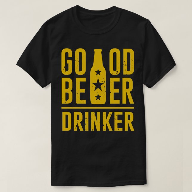 Guter Biertrinker 2 T-Shirt (Design vorne)