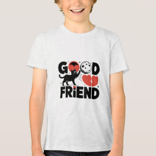 Guter Freund 🤝 – Freundschafts- und beste Freund Tri-Blend Shirt