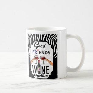 Guter Freund-Wein Tasse