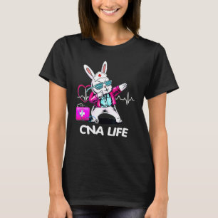 Guter Hase Krankenpfleger Dab Cna Leben Frohen Ost T-Shirt