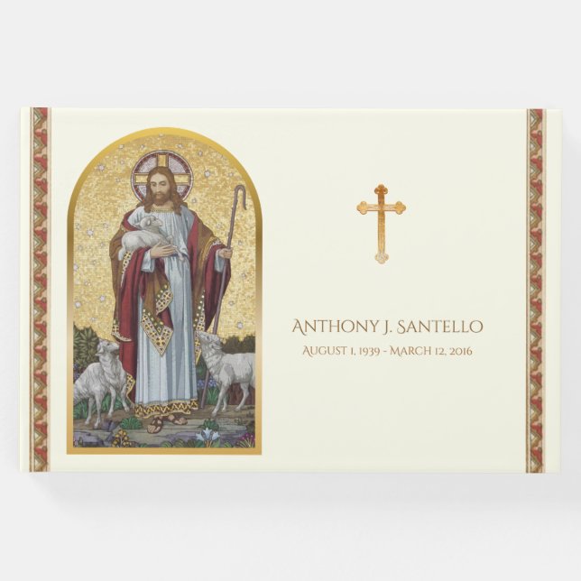 Guter Hirte Jesus Beuneral Gästebuch (Vorderseite)