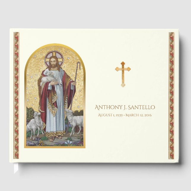 Guter Hirte Jesus Beuneral Gästebuch (Vorderseite)