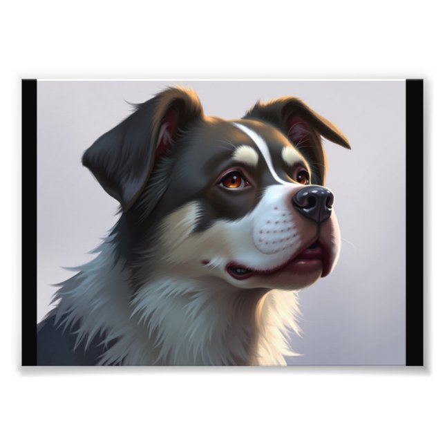 Guter Hund Fotodruck (Vorne)