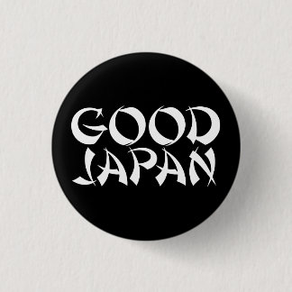 Guter Japan-Logo-Knopf Button