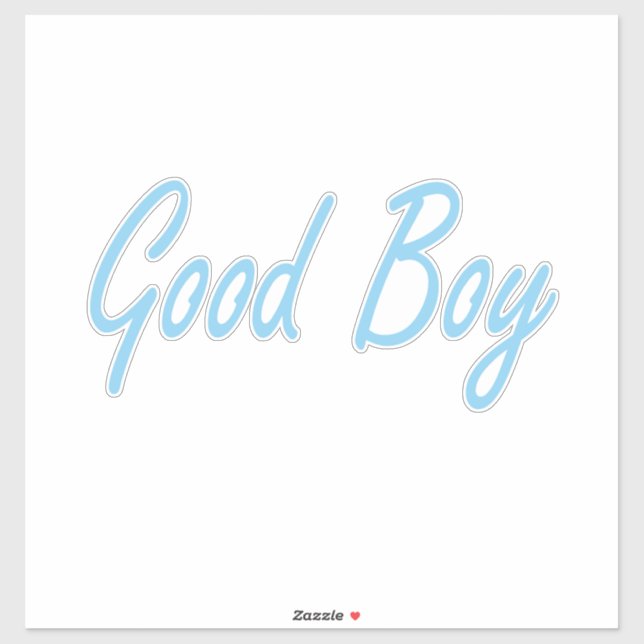 Guter Junge Aufkleber (Blatt)