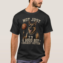 Guter Junge Bucket Getter Deutscher Schäferhund Ba T-Shirt