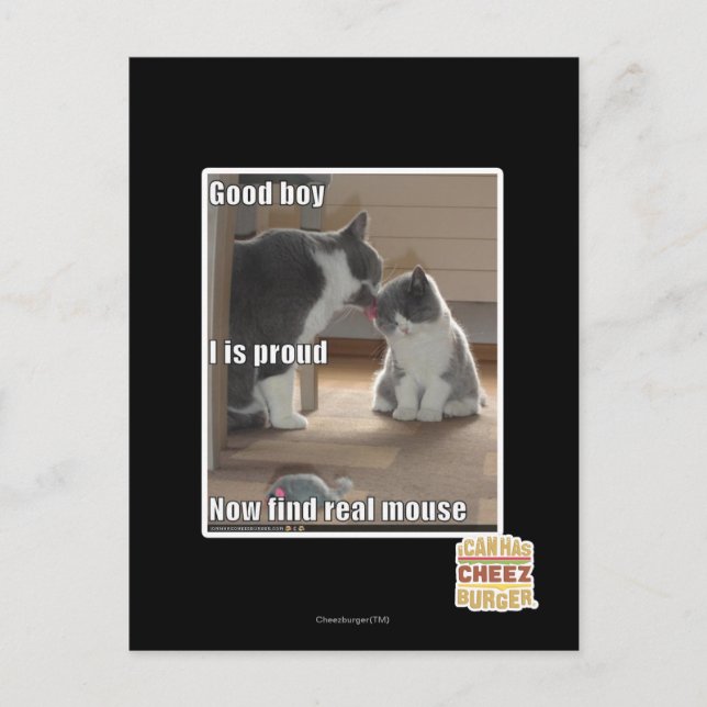 Guter Junge Postkarte (Vorderseite)