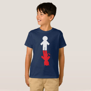"Guter Jungen-unartiger Junge " T-Shirt