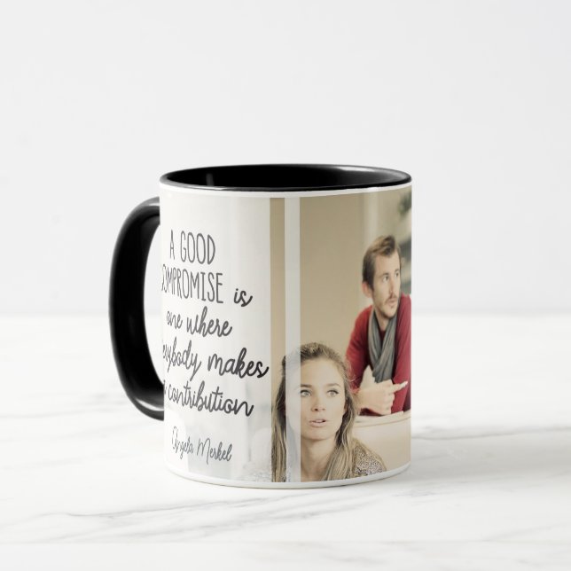 Guter Kompromiss Tasse (Vorderseite Links)