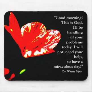 "Guter Morgen! Dieses ist Gott" Mousepad