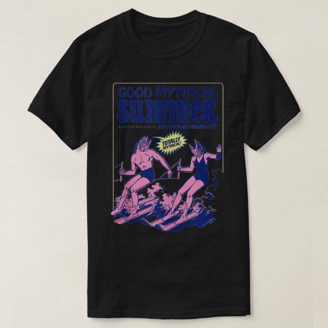 Guter Mythischer Sommer Bleibe Fresh T-Shirt (Design vorne)
