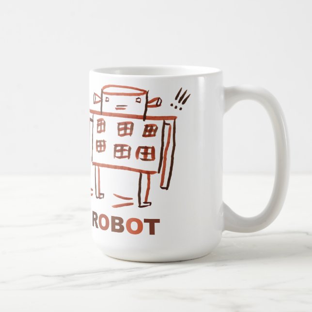 Guter Roboter Tasse (Rechts)