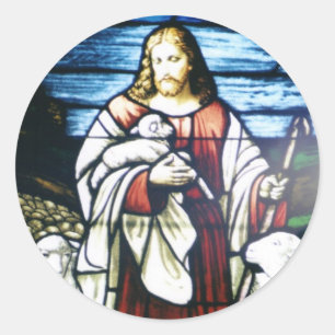 Guter Schäfer Runder Aufkleber