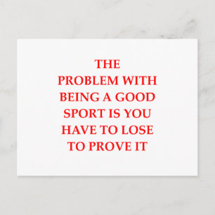 guter Sport Postkarte