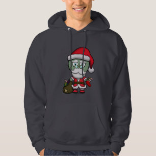 Guter u. schlechter Zombie Sankt Hoodie