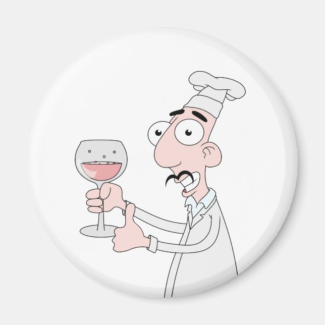 Guter Wein Magnet (Vorne)