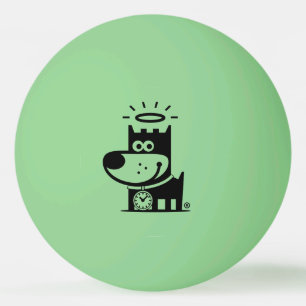 GUTER WELPE Klingeln Pong Ball. Glühen in der Tischtennisball