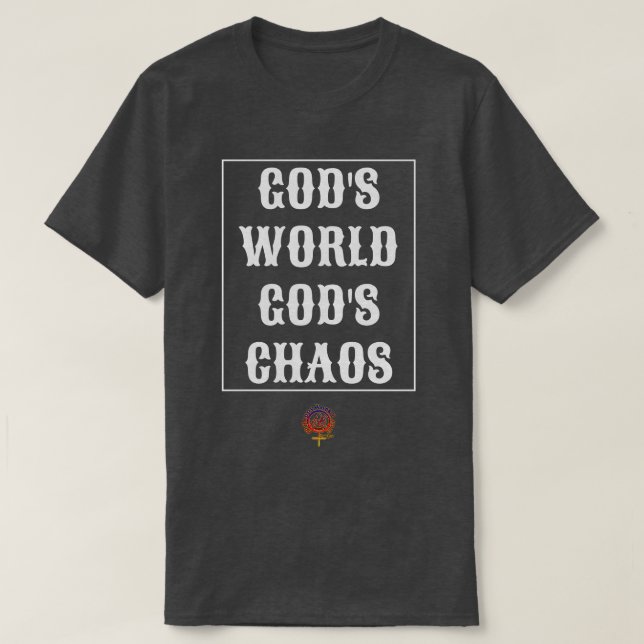 GÜTER WELTGÜTER CHAOS Unisex T - Shirt (Design vorne)