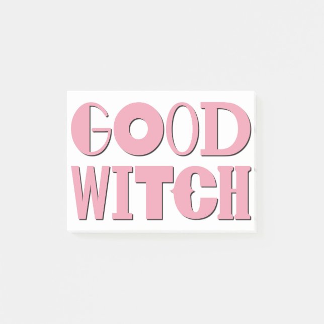 GUTER WITCH POST-IT KLEBEZETTEL (Vorderseite)