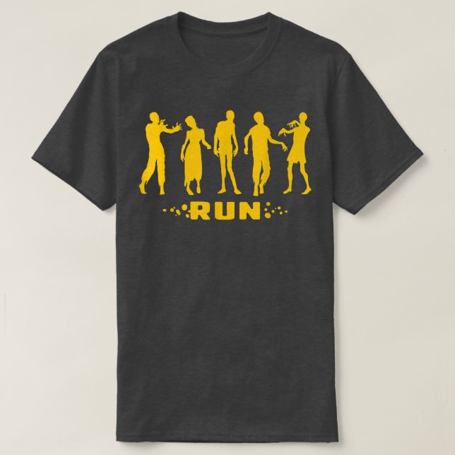 Guter Zombie-Ratgeber Grafik-Run zur Vermeidung vo T-Shirt (Design vorne)