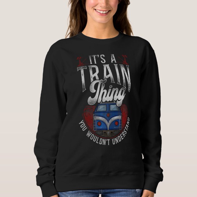 Güterkraftverkehrszug Diesel Sweatshirt (Vorderseite)