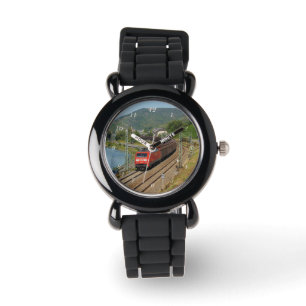 Güterzug in Lorch am Rhein Armbanduhr
