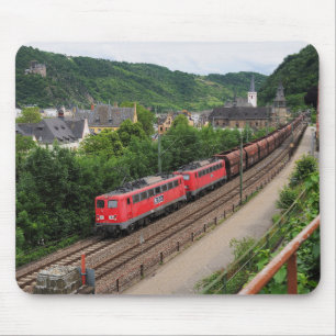 Güterzug in St. Goar Mousepad