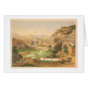 Güterzüge, die im Vorposten (1838A, ankommen)