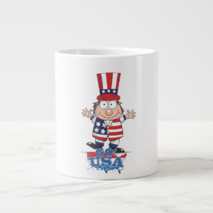 Gutes altes USA Jumbo-Tasse