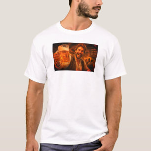 Gutes Bier Gute Zeiten Gute Freunde auf Weiß T-Shirt