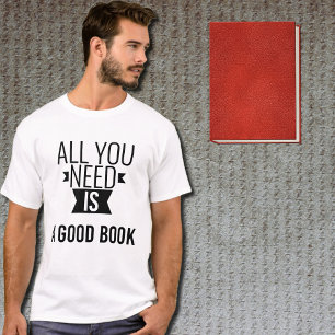 Gutes Buch - lustiges Zitat - weiß T-Shirt