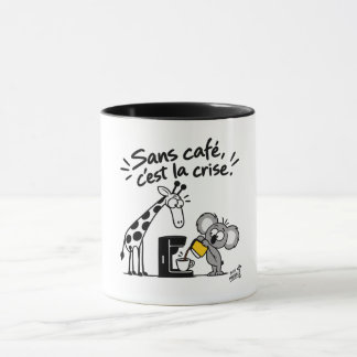 Gutes Café – Lustiger Giraffe & Koala Becher Tasse