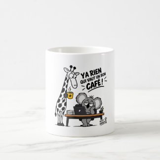 Gutes Café – Lustiger Giraffe & Koala Kaffeetasse