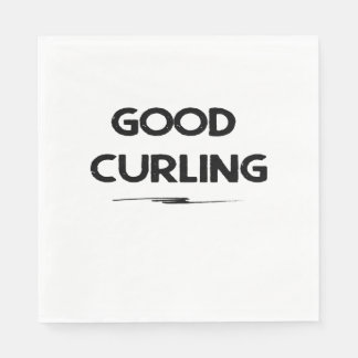 Gutes Curlingspapier Napkin Serviette