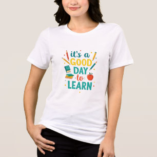 Gutes Design für Schule und Lehrer Tri-Blend Shirt