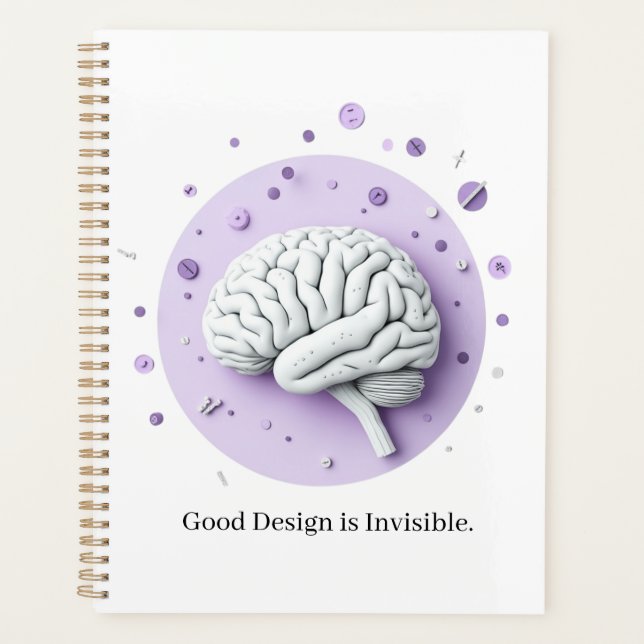 Gutes Design ist unsichtbar Planer (Vorderseite)