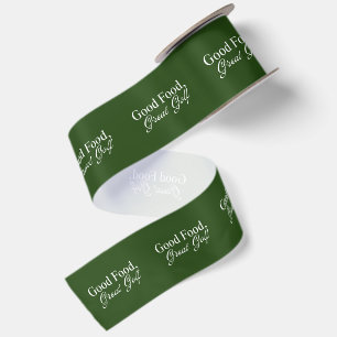 Gutes Essen, großartiger Golf Deep Green Clubhou Satinband