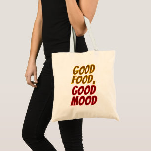 Gutes Essen gutes Modeangebot Tragetasche
